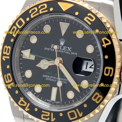 quotazioni rolex gmt master acciaio oro